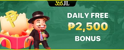 Daily Free ₱2,500 Bonus promotion image